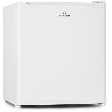 Klarstein Free Standing Freezer Fridge, Compact Mini Freezer for Bedrooms, Home & Office, 33L Table Top Freezer, Energy Efficient Upright Small Freezer UK with Shelf, Mini Ice Cube Maker & Scraper
