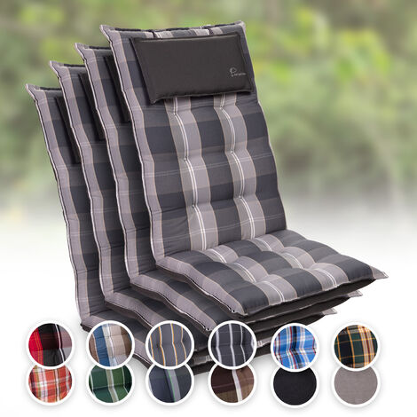 Sylt, Upholstery, Armchair Cushion, High-Back Pillow, Polyester, 50x120x9cm
