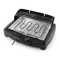 oneconcept Dr. Beef II Table Electric Grill Stand 2000W Thermostat - Black