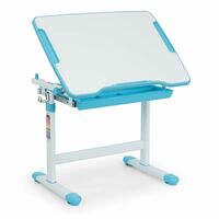 Tommi Children's Desk Set 2pcs. Table Chair Height Adjustable Blue