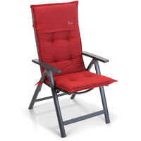 Blum Coburg, Upholstery, Armchair Cushion, High-Back Garden Chair, Polyester, 53x117x9cm