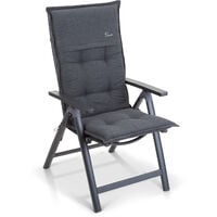 Coburg, Upholstery, Armchair Cushion, High-Back Garden Chair, Polyester, 53x117x9cm