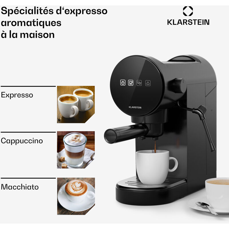 Cafetière électrique en acier inoxydable Cappuccino Mini machine à