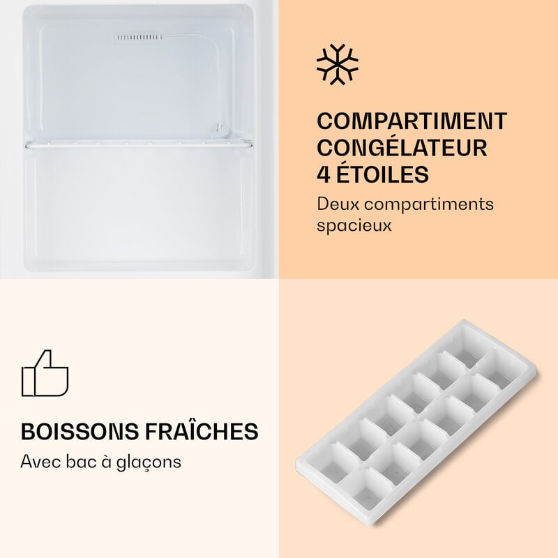 Congélateur coffre - Klarstein Iceblokk Eco - 4*, 200 litres