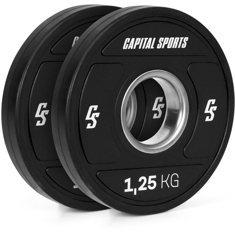 Capital Sports Hexbell Paire d´haltères courtes Dumbbell 2,5kg 2x