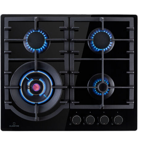 Klarstein Plaque De Cuisson Gaz 90 Cm Table De Cuisson 5 Brûleurs Plaque De Cuisson Encastrable 11100W Gaziniere Noir | Leroy Merlin