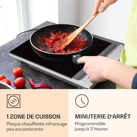 Table Induction Double Klarstein 3500W Mobile - Parfaite Pour Maison & Camping