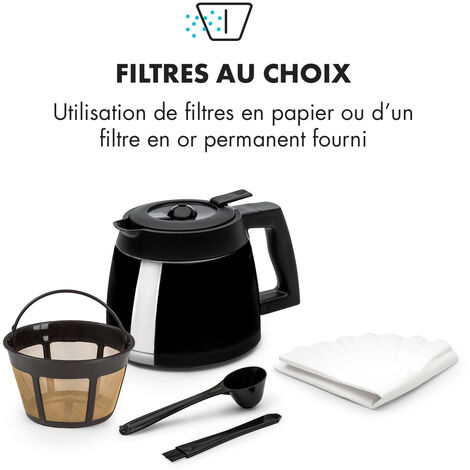 Klarstein Machine a Cafe Grain, Cafetiere a Grain avec Broyeur