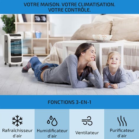 Ventilateur , humidificateur, purificateur d'air 3en1 AEG LK 3742