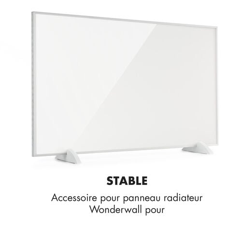Wonderwall Lot de 2 pieds de support pour radiateur infrarouge