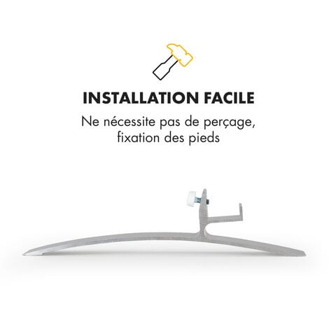 Wonderwall Lot de 2 pieds de support pour radiateur infrarouge