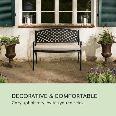 Pozzilli CU Coussin de siège ComfortExtra pour banc de jardin beige