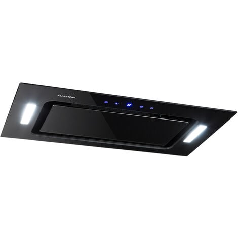 HEKTOR SL Hotte murale aspirante filtre aluminium minuterie - noire