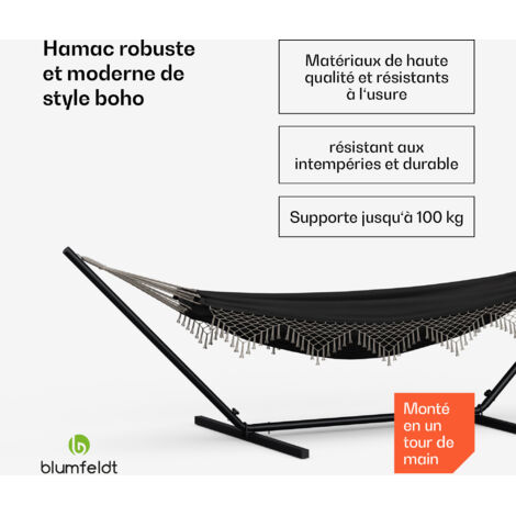Towsont Hamac de camping, hamac portable double et simple
