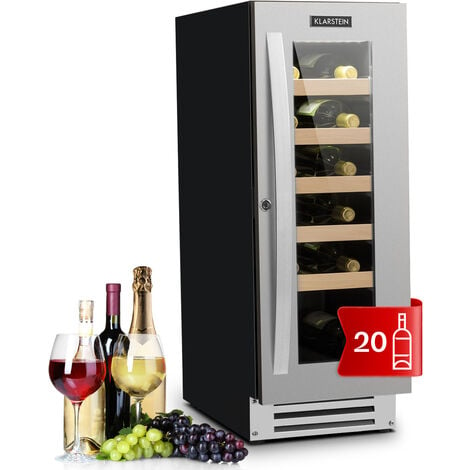 Haier Wine Bank 60 Serie 3 WS171GA Refroidisseur de vin compresseur  Autoportante Noir 166 bouteille(s)