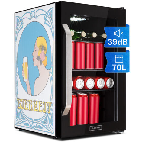 Koelkast Sommertal Réfrigérateur à Boissons Silencieux Avec LED, écran Tactile Et