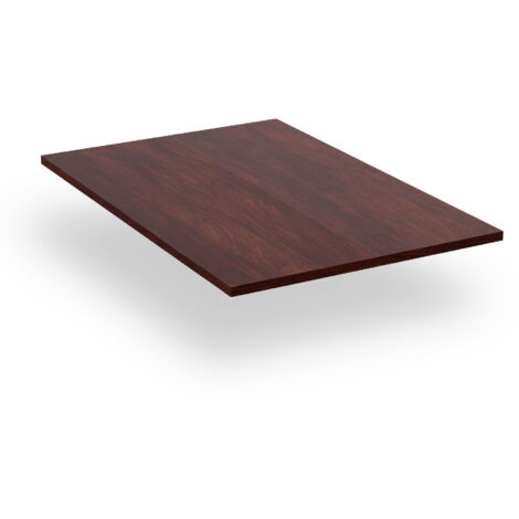 Blumfeldt – Plateau de table en bois stratifié 120 x 80 cm – Résistant aux rayures et à la chaleur – Finition teck moderne pour salle à manger