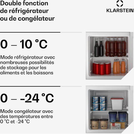 Mini Congélateur 80L Klarstein – Compact, économe, Parfait Pour Petite Cuisine