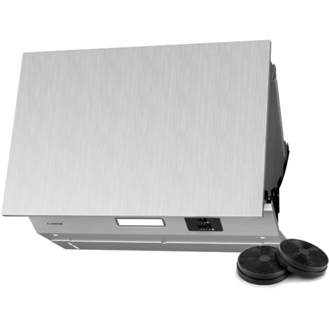 Klarstein royal flush eco hotte aspirante escamotable 120cm débit d'air