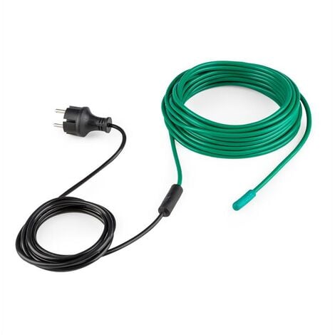 Greenwire Câble chauffant de 12m pour plantes Antigel Chauffage pour  plantes 60W IP44