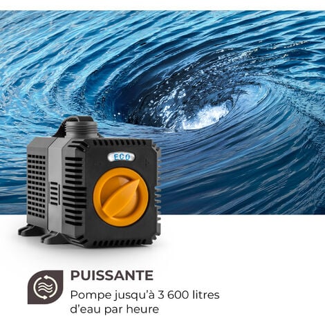 Pompe Bassin SUPER ECO 3600L/H Conso 20W 