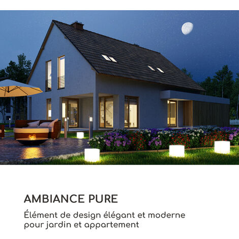 Shinecube XL Cube lumineux 16 couleurs LED 4 modes d'éclairage blanc
