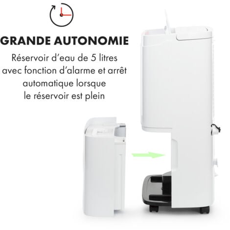 DryFy Connect 30 Déshumidificateur d'air compression 30L/24h - Blanc