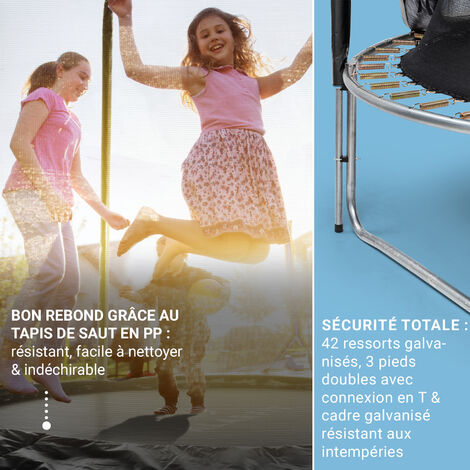 ULTRAPOWER SPORTS Filet de sécurité Rechange pour Trampoline 244cm