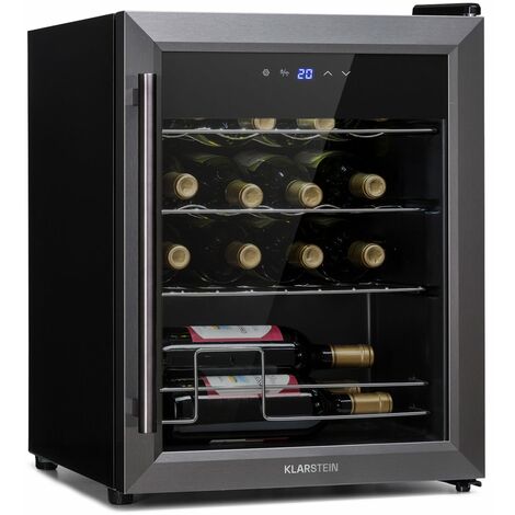 Haier Wine Bank 60 Serie 3 WS171GA Refroidisseur de vin compresseur  Autoportante Noir 166 bouteille(s)