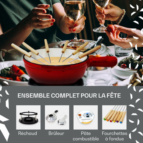 cuisine service a fondue e fonte vintage alcool a bruler VINTAGE
