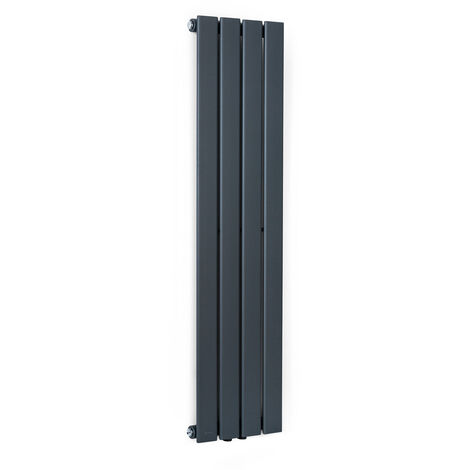 Blumfeldt Radiateur Eau Chaude Design, Radiateur Vertical Eau Chaude pour Chauffage Maison, Faible Conso d'Energie, Silencieux, Chauffage Mural 380W pour Salle de Bains, Seche Serviette Eau Chaude (1/5)