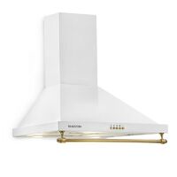 Klarstein – Hotte aspirante 60cm 610 m³/h 165 W – 3 vitesses – Éclairage LED – Filtres à graisse amovibles – Acier inoxydable
