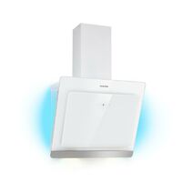 Klarstein – Hotte aspirante 60cm 550 m³/h – Écran LED – Classe A – Niveau sonore 60 dB – Design élégant pour cuisine moderne