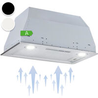 Paolo Hotte aspirante encastrable 52 cm CEE : A 593 m³/h LED Tactile - Argent