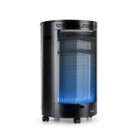 Radiateur poêle à gaz 4200W – Chaleur infrarouge instantanée – Déflecteur inclinable pour chaleur ciblée – Sécurité thermoélectrique intégrée