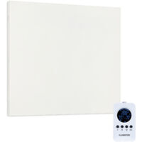 Klarstein – Radiateur infrarouge mural 900W – Chaleur immédiate sans préchauffage – Protection IP54 – Design extra plat pour salle de bain