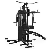 Klarfit Klarfit Set Plaques de poids pour station de musculation plastique 2x 7kg Noir 