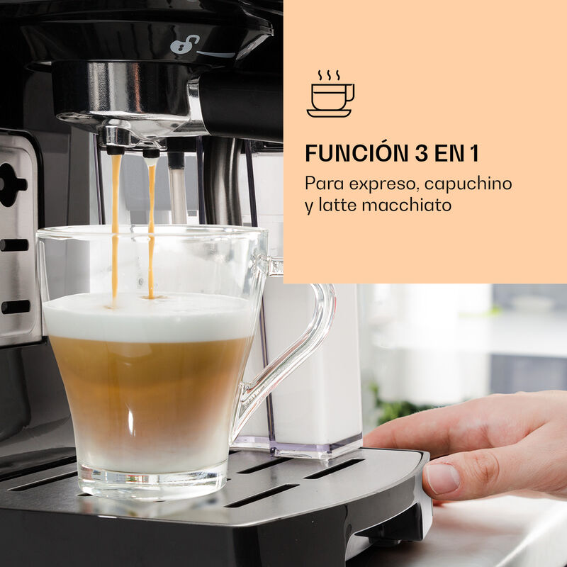 Klarstein Aromatica II Duo Cafetera Molinillo de café integrado 1