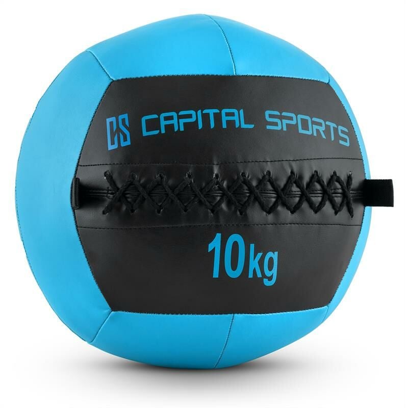 Capital Sports Epitomer Balón 10kg Cuero sintético Azul oscuro