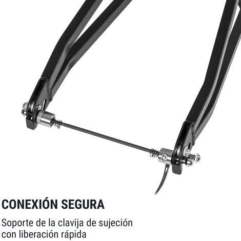 KLARFIT Companion Chaser Remolque Bicicleta - Remolque de