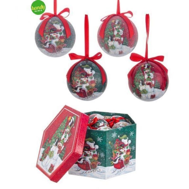 Scatola XXL Per Palline Di Natale - Contenitore Con Divisori Per 128 Decorazioni - Foto 7