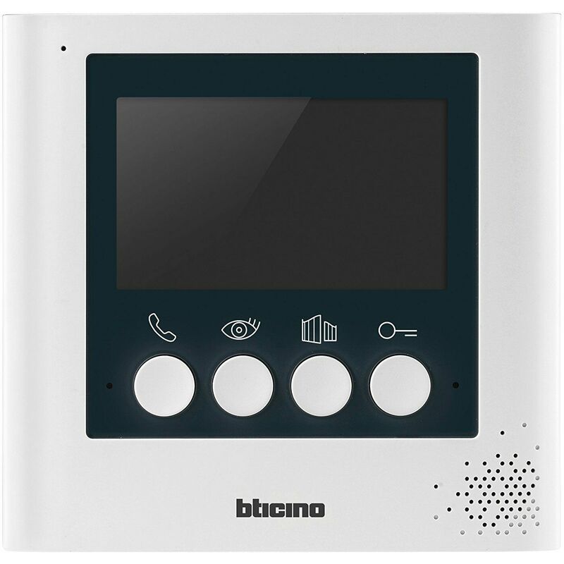 BTicino 332253 Display Aggiuntivo 4.3 Pollici a colori Kit Videocitofono 2 Fili