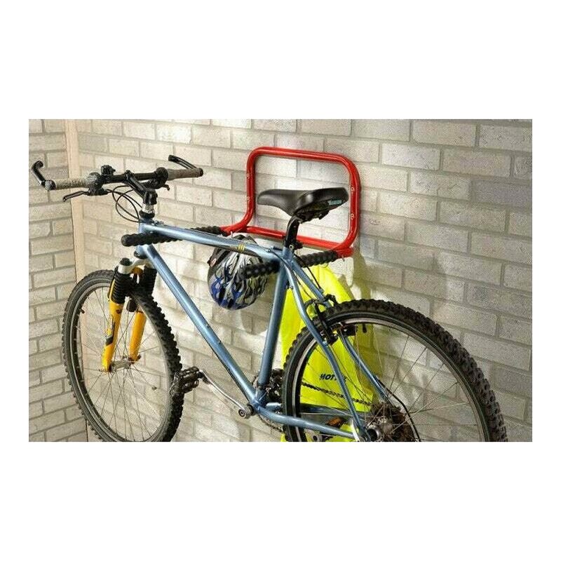 Yahee 2 pz Portabici Ganci da muro parete in acciaio pieghevole Staffa Supporto per Bicicletta Forma B 