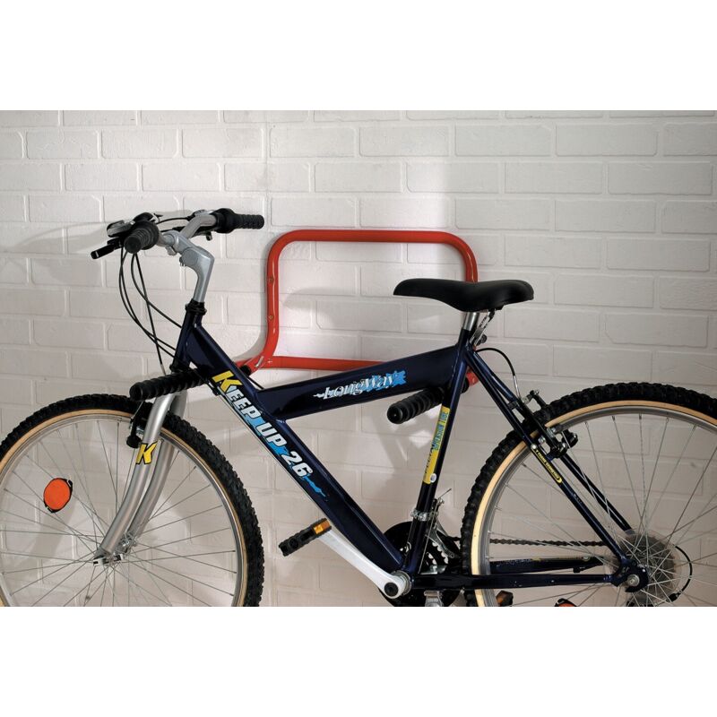 Porta Biciclette Da Parete 2 Posti Smontabile ART 3002 V - Andrys, Alluminio, Salva Spazio
