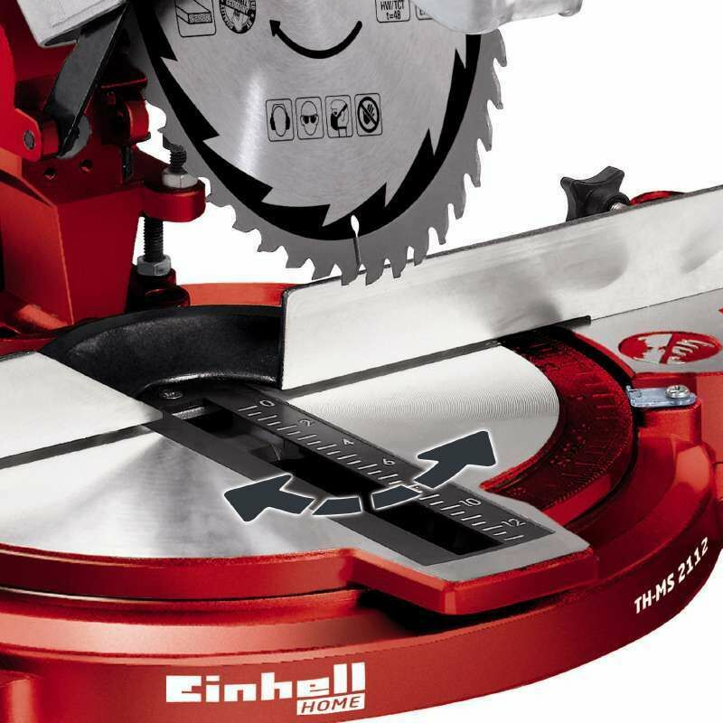 Troncatrice per legno Sega circolare Einhell TC-MS 2112 disco lama