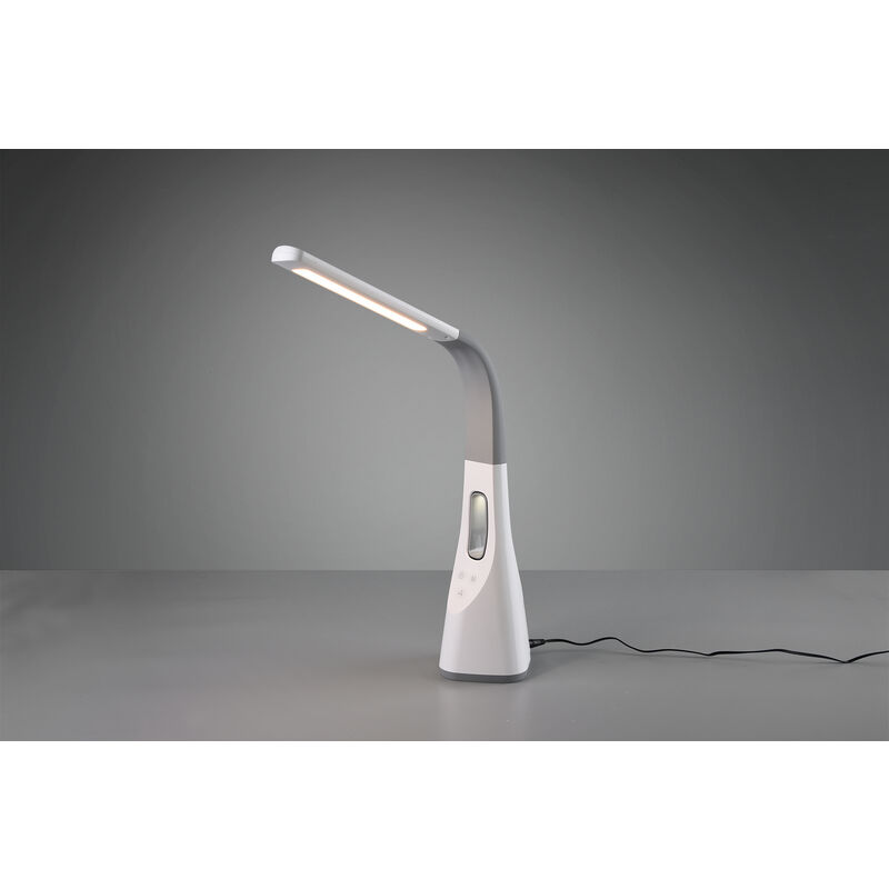 Lampada Scrivania Led Con Lente Ingrandimento Lupo Bianco Trio Lighting