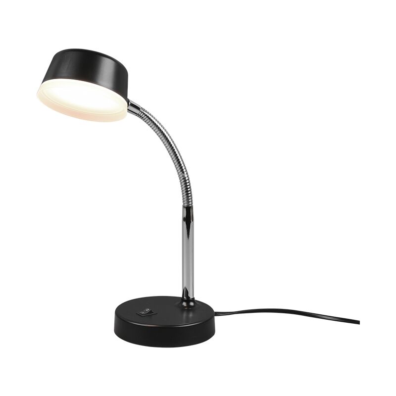 Lampada da Studio Scrivania Moderna Led 4,5 W Nera Flessibile Kiko GD Trio