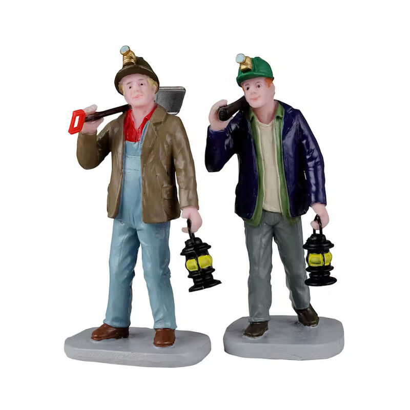 Personaggi Per Villaggio Di Natale Minatori Personaggi per Villaggio di Natale Statuine Natalizie Lemax