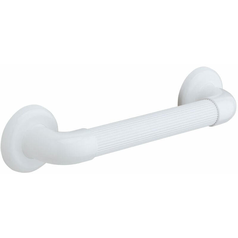 Maniglione di Sicurezza Bagno Anziani Disabili PVC Bianco Safe Basic -  Formato: 30 cm