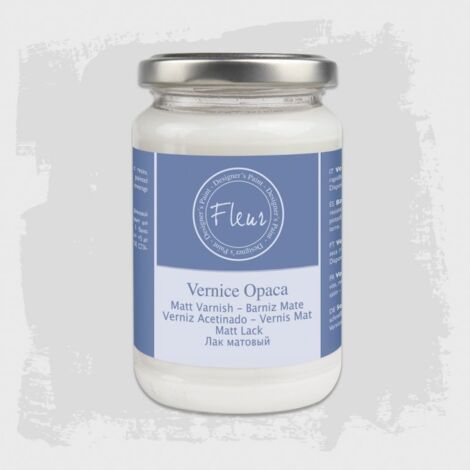 Vernice di Finitura Fleur Protezione Finale Trasparente Opaca Lucida Satinata - Formato: 330 ml - Finitura: Opaca